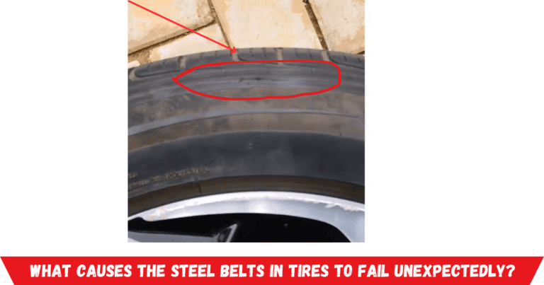 What To Do When You Have a Broken Tire Belt - Is it Safe To Drive