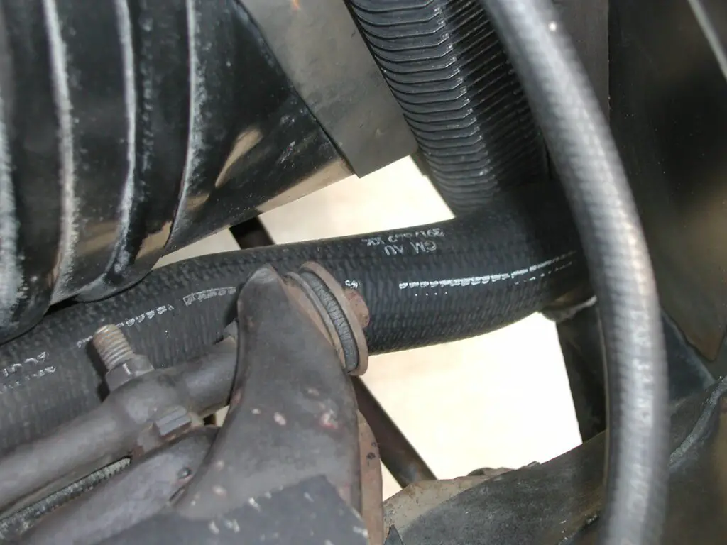 Blown Radiator Hose