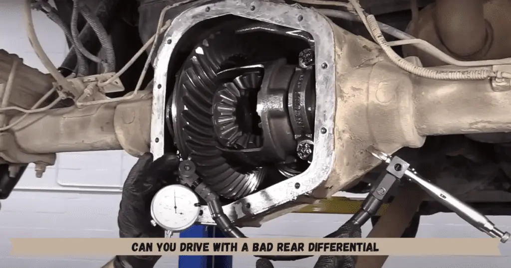 Can You Drive With A Bad Rear Differential