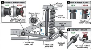 Rear Clunking Over Bumps: Causes & Exact Repairs
