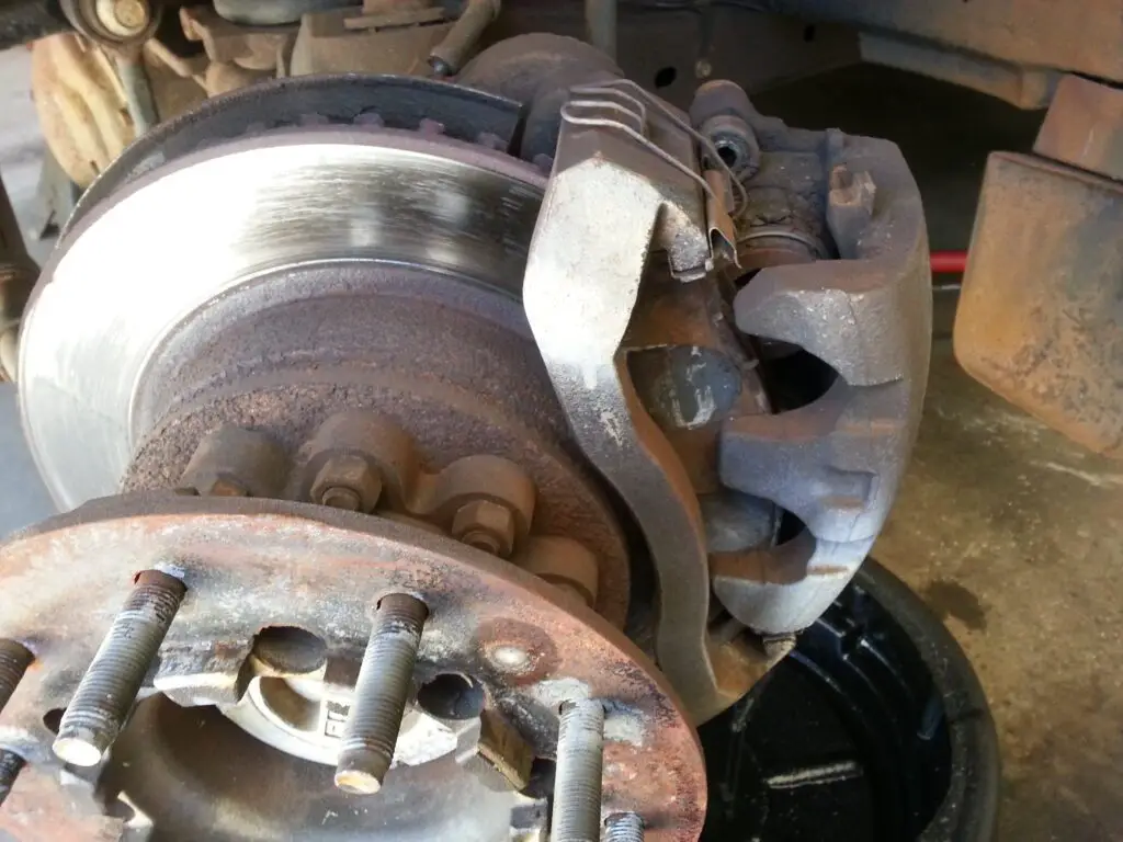 Rusted Brake Rotors
