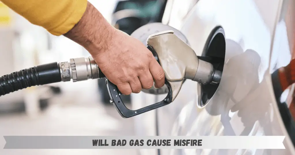 will bad gas cause misfire