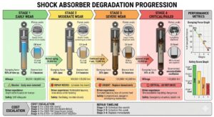 Front Shock Symptoms: 5 Signs & Repair Timeline