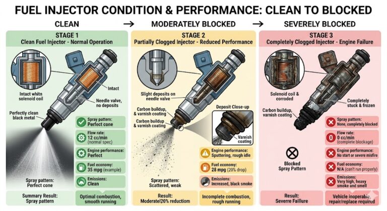 Blocked Injector Symptoms
