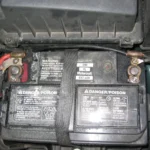 battery voltage drops when idling