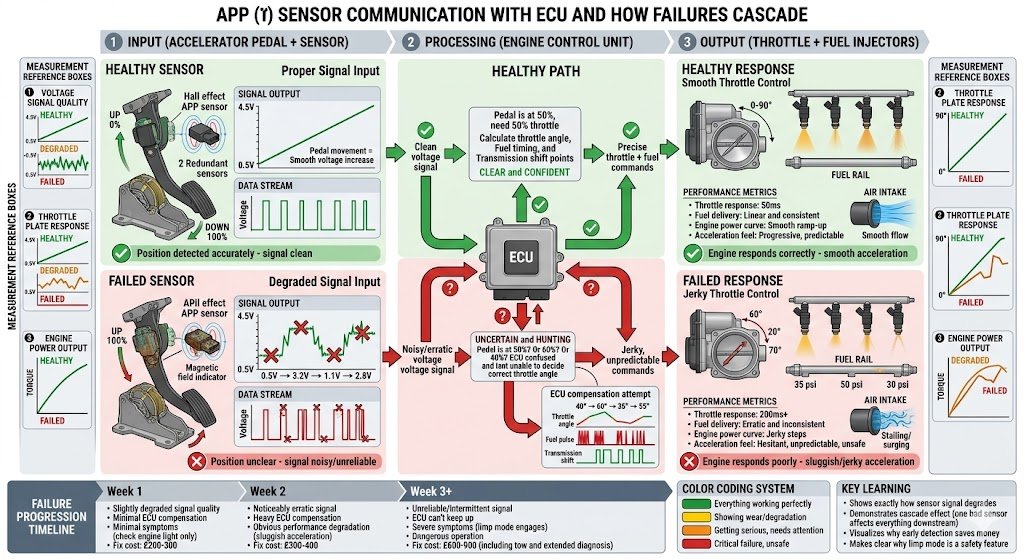 Accelerator Pedal Sensor Problems: Symptoms & Fixes