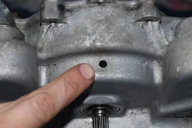 Water Pump Weep Hole