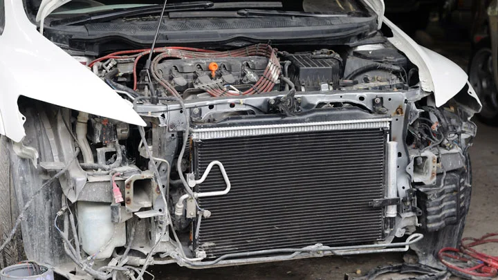 Blocked or Damaged Radiator