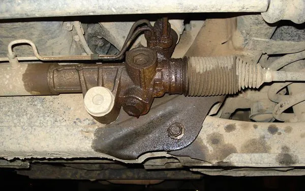 Worn Steering Rack